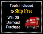 20 Diamonds & Tools Ship Free.