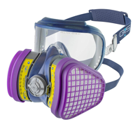 GVS Elipse Respirator for Acid / Multi Gas with Dust & Eye Protection