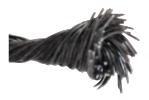 Knotted Wire - hurricane twist.
