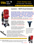 300 CFM Cyclone, 120 volt.