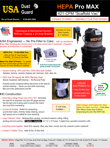 421-CFM HEPA Dust Extractor, 13-Gallon.