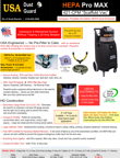 421-CFM HEPA Dust Extractor, 20-Gallon.