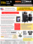 HEPA Pro Max:  421-CFM Dust Extractors.