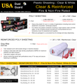 Plastic Sheeting - Sales Brochure.