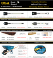 Brooms, Shovels, Wheel Barrows - Sales Brochure.