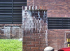 Eaco Chem - Calcite Presoak, Heavy Layer of Calcite Removed on Brick.