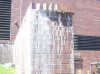 Eaco Chem - Calcite Presoak, Heavy Layer of Calcite Removed on Brick.