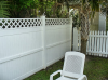Eaco Chem - HD Britenol Cleaner, on Vinyl Fence.