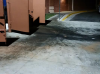 Eaco Chem - Hot Stain Remover, on Concrete.