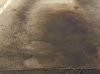 Eaco Chem - Hot Stain Remover, on Concrete.