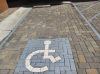 Eaco Chem - Hot Stain Remover, on Pavers.