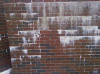 Eaco Chem, Calcite on Brick, use Calcite Presoak + NMD 80.