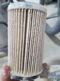Competition's Filter - after one hour of use.