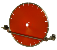 Early Entry Diamond Blades with Universal, Knock-Out Arbor.