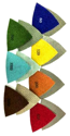 Hand Grinders - Corner Polishing Pads.