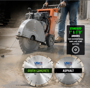 Traditional Green Concrete / Asphalt Blades