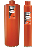 Diamond Product HD Orange Core Bits.