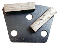 Iron Hose / ASL Diamond Tool - Double Bar, Hard Bond, Black