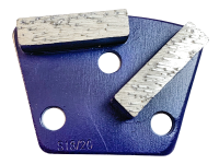 Iron Hose / ASL Diamond Tool - Double Bar, Soft Bond, Blue