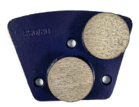 HTC Diamond Tool - Double Round Segment, Soft Bond, Blue