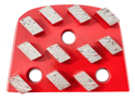 Lavina Diamond Tool:  11-Segment Grinding Plate