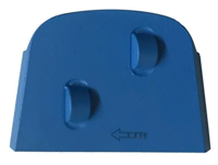 Lavina PCD - Coating Removal.  2-PCD Segment with Diamond Bar.