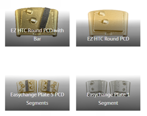 HTC EZ Change Tooling, PCD Coating Removal