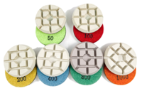 Resin Polishing Pads: Terrazzo.