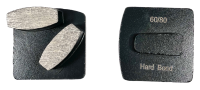 Husq Redi Lock - Double Bar Diamond, Hard Bond, Black