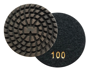 3" Scanmaskin Resin Pad - Black 100 Grit