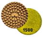 3" Scanmaskin Resin Pad - Yellow 1500 Grit