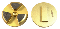 Scanmaskin 2" Round Rap - Soft Bond, Gold