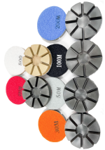 3" Premium Semi-Metal Floor Pads - Wet or Dry.