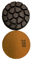 3" Premium Semi-Metal Floor Pads - Wet Only.