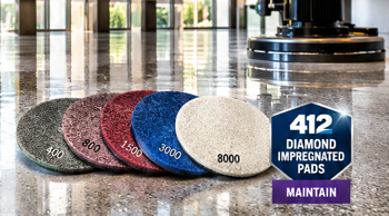 412 - Diamond Impregnated Floor Pads