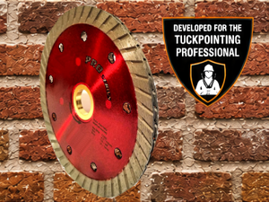 USA Dust Guard- Professional Tuckpoint Blade - Ruby Red