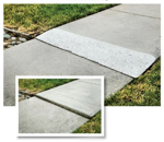 Cut'n Grind Blade for Sidewalk Trip Hazards.