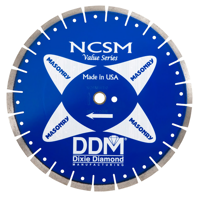 American Made Diamond Blade - NCS Masonry Brick, Block - Value Blade.