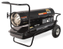 Mi-T-M Kerosene Forced Air Heater:  190,000 BTU.