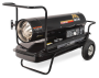 Mi-T-M Kerosene Forced Air Heater:  215,000 BTU.