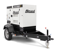 Allman MP25 - 25KW Continuous Watt, Dual-Phase, Portable Generator