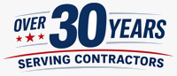Over 30 Years of Contractor Sales
