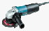 Wide selection of angle grinders.