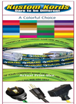 Kustom Extension Cords - Your Colors, Your Name.