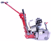 Gorilla 8" Walk-Behind Joint Saw - side view.