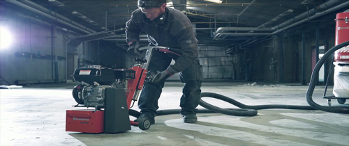 Husqvarna Gas Scarifier, 7.8" Grinding Width.