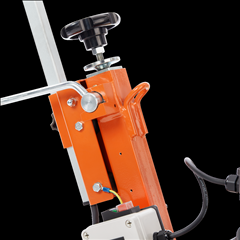 Husqvarna Scarifier - operator controls.