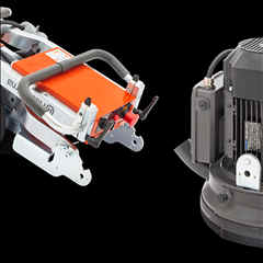 Husqvarna Grinder PG450 - easy to transport.