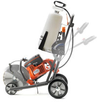 Husqvarna K770 Power Cutter - on cart.