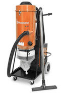 Husqvarna S36 Dust Extractor w Longo Plastic Bag Disposal